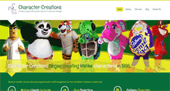 Desktop Screenshot of character-creations.com